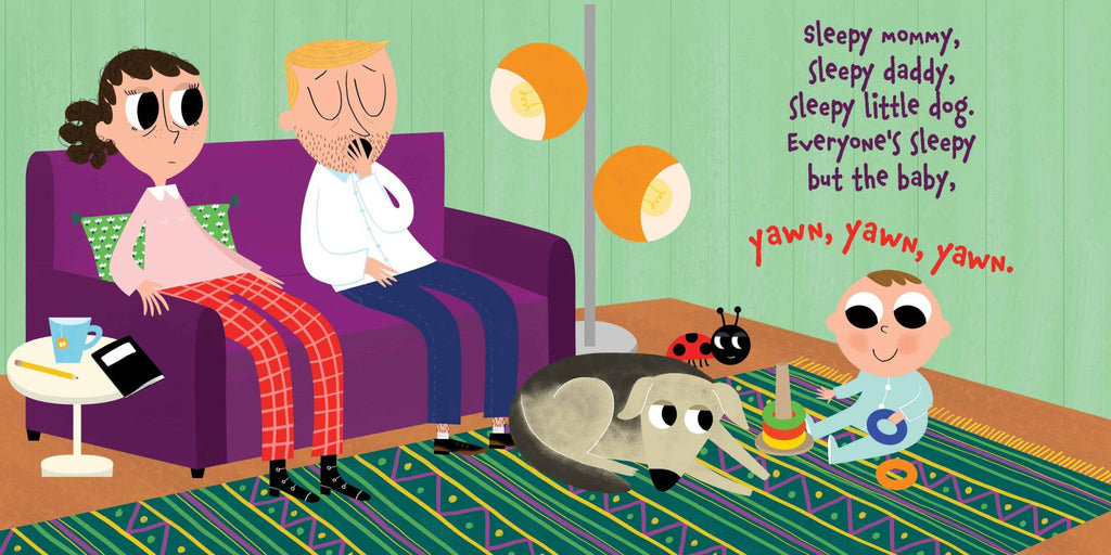 Everyone's Sleepy but the Baby - Board Book