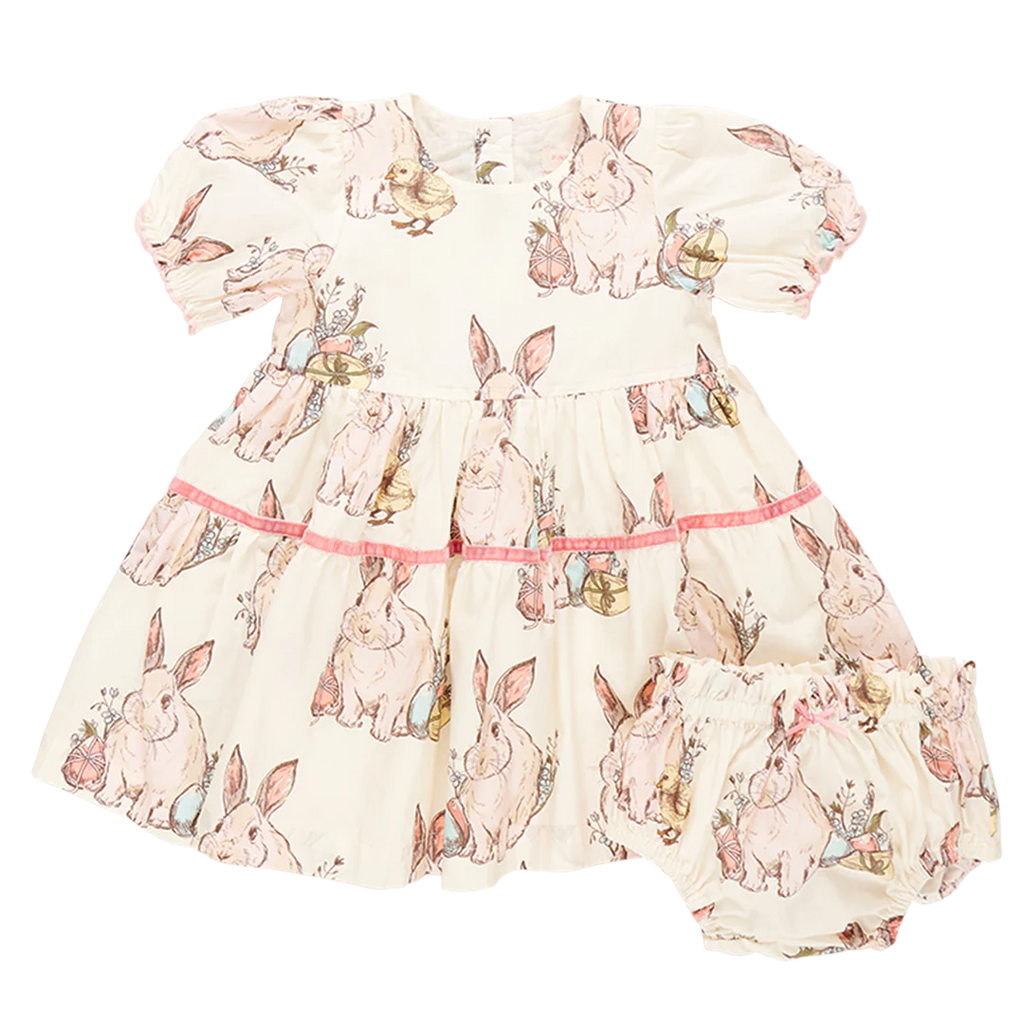 Maribelle Dress Set - Bunny Friends