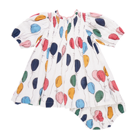 Baby Girls Stevie Puff Sleeve Dress Set - Balloon Bunches