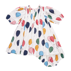 Baby Girls Stevie Puff Sleeve Dress Set - Balloon Bunches