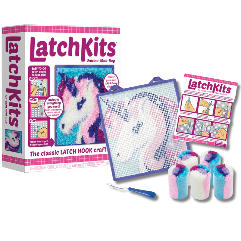 Latchkits Craft Kits - Unicorn - Kids Arts and Crafts