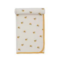Tumbling Bees Print Blanket
