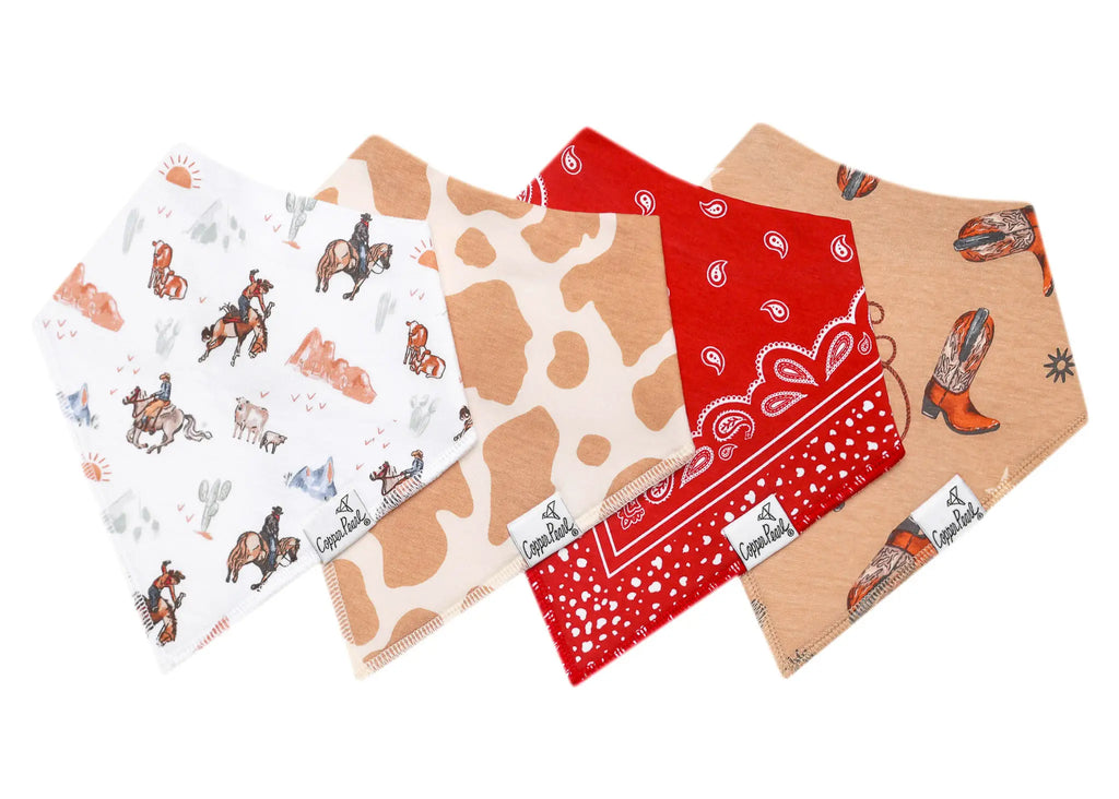 Boone - Bandana Bib Set 4pk