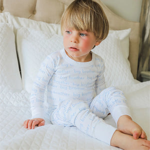Big Brother Long Pajamas - Blue