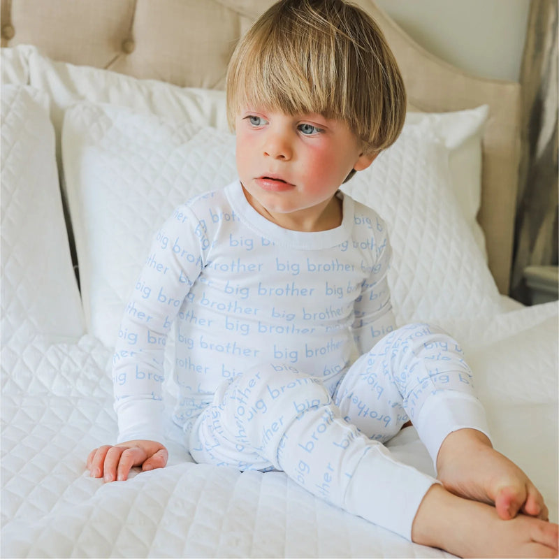 Big Brother Long Pajamas - Blue