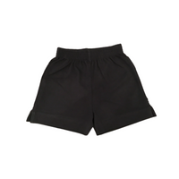 Black Jersey Knit Shorts by Luigi Kids