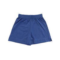 Royal Blue Jersey Knit Shorts by Luigi Kids