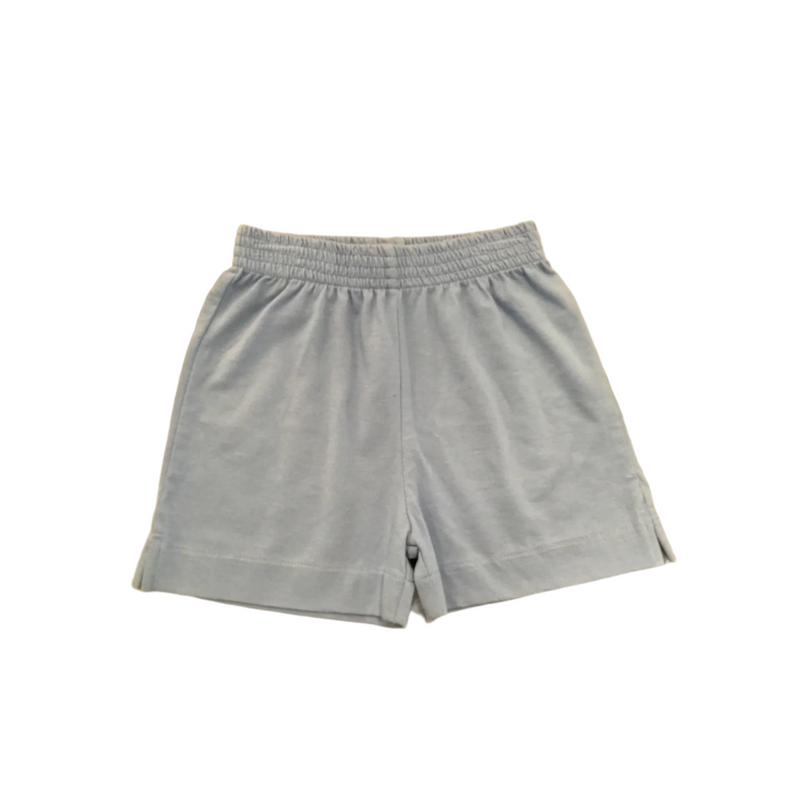 Chambray Jersey Knit Shorts by Luigi Kids