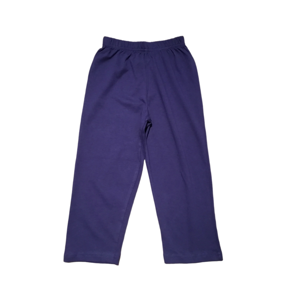 Luigi Jersey Knit Pants - Light Navy