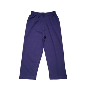 Luigi Jersey Knit Pants - Light Navy