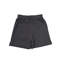 Navy Jersey Knit Shorts by Luigi Kids