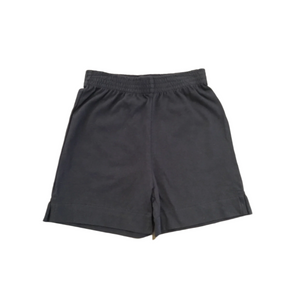 Navy Jersey Knit Shorts by Luigi Kids