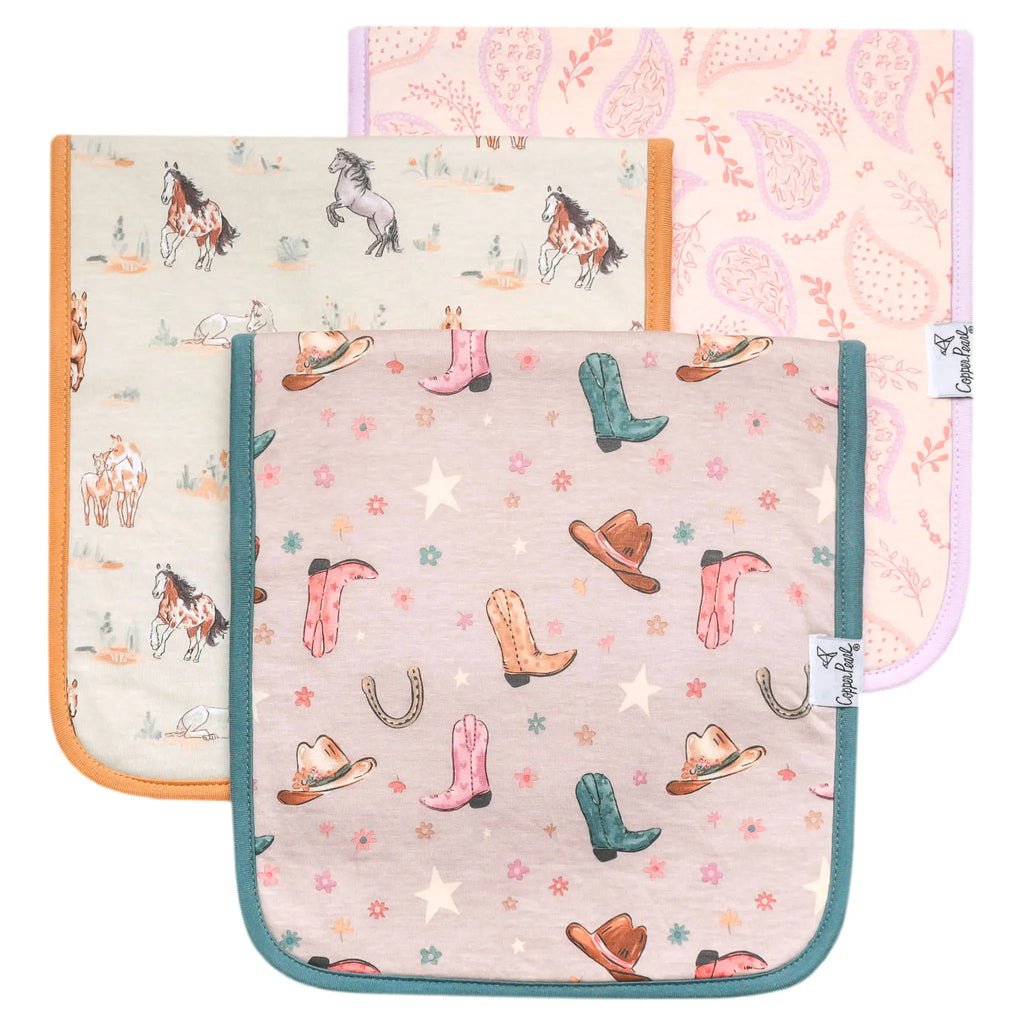 Cheyenne - Cotton Burp Cloth Set