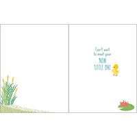 Greeting Card - Showering Baby