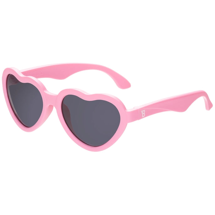 Hearts Sunglasses - Bubble Gum Pink