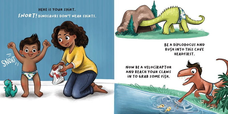 How to Dress a Dinosaur - Board Book