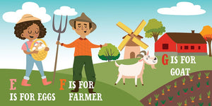F is for Farm - Board Book