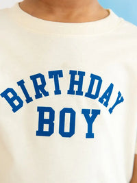 Birthday Boy Varsity Short Sleeve T-Shirt