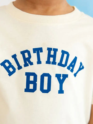 Birthday Boy Varsity Short Sleeve T-Shirt