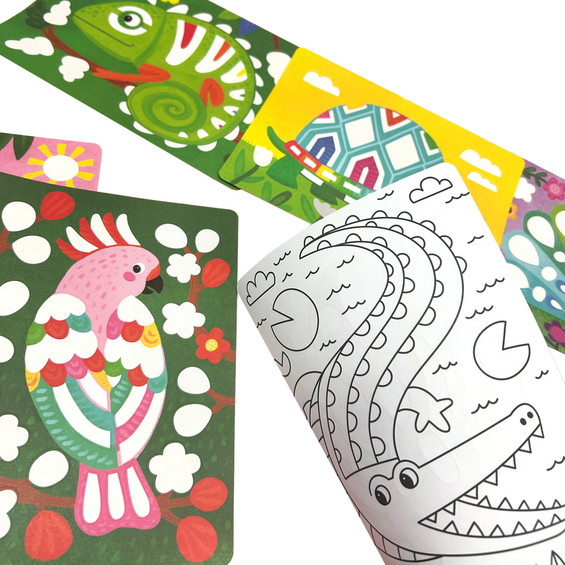 Foil-tastic: Foil Art & Coloring Fun - Awesome Animals