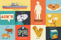 100 First Words For Little Texans - Board Book