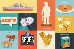 100 First Words For Little Texans - Board Book
