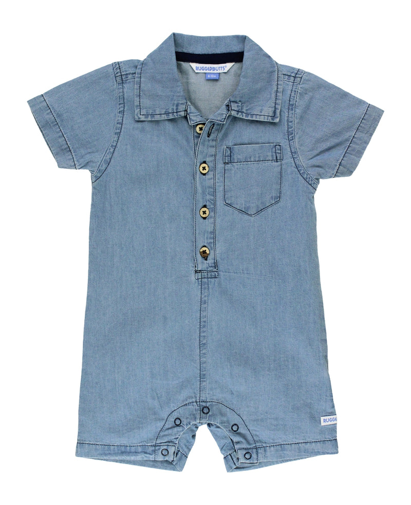 Denim Romper