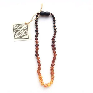 Raw Ombre Amber 12" - Baltic Amber Necklace