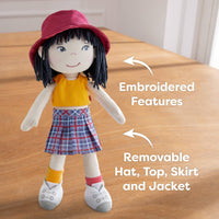 Yuki 12" Soft Doll