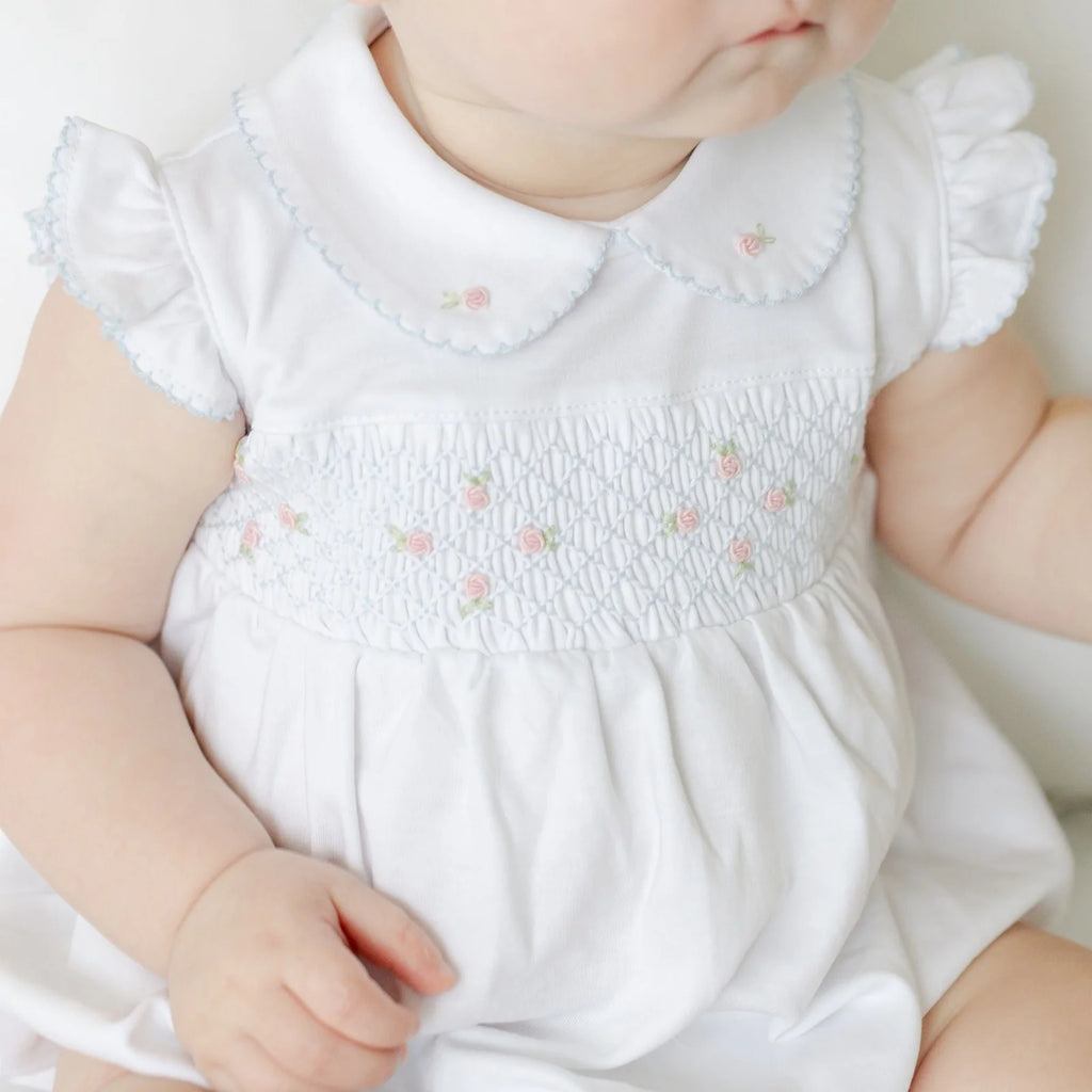 Charlotte's Classics Smocked Flutter Dress