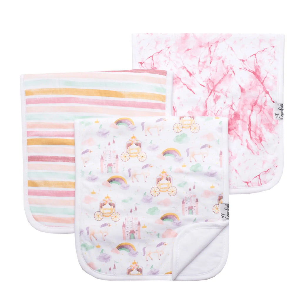 Enchanted - Cotton Burp Cloth Set