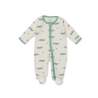 Crocodile Walk Zip Footie