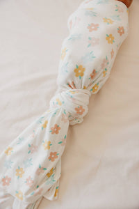 Daisy - Bamboo Knit Swaddle Blanket