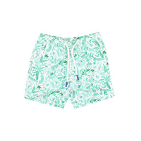 Jade Jungle Swim Trunk