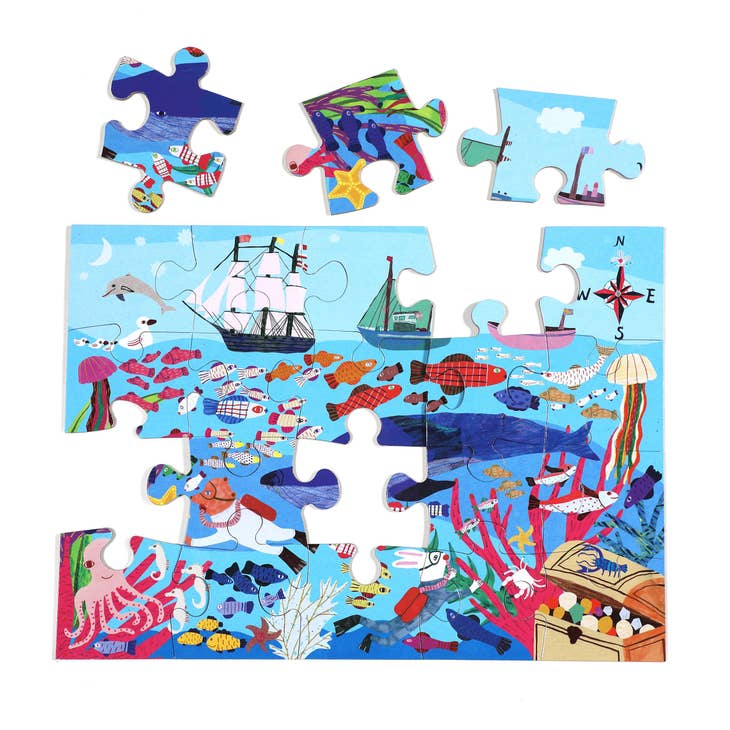 Sea Exploration 20 Piece Puzzle
