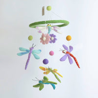 Dragonfly - Felt Baby Mobile