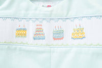 Mint Green Birthday Boy Shirt & Shorts Set