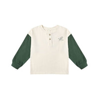 Relaxed Long Sleeve Henley - Chase Your Dreams