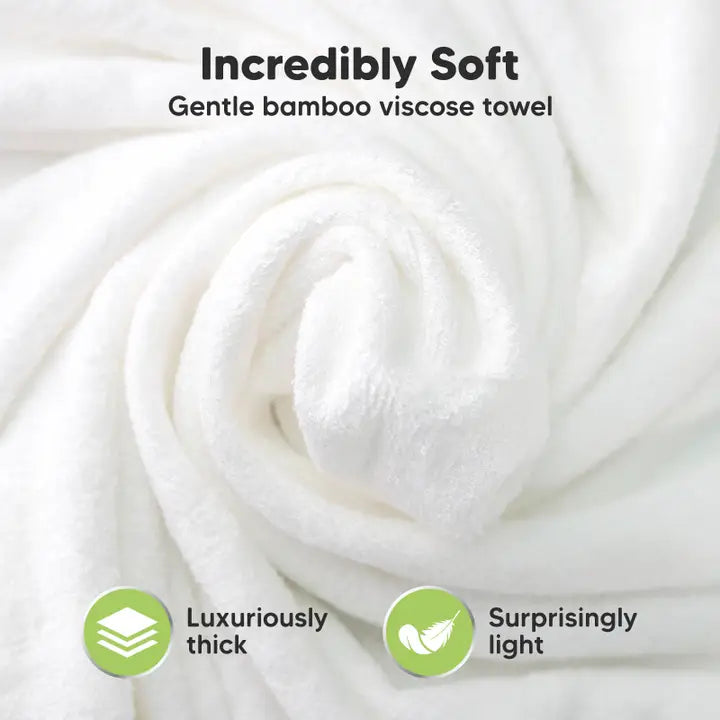 KeaBabies Luxe Baby Hooded Towel - KeaStory
