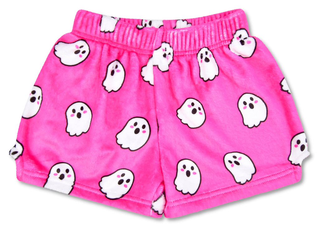 Ghost Plush Shorts - Pink