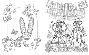 Día de los Muertos Coloring Book for Kids