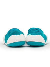 Komuello First Walker Baby Sock Shoes - Flat - Teal