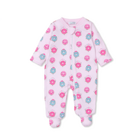 So Sweet Donuts Zipper Footie