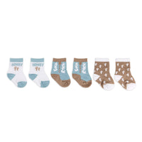 Baby Socks Trio Howdy Partner Blue
