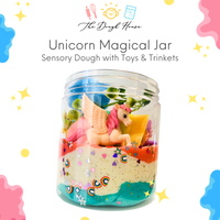 Super Size Unicorn Magical Dough Jars