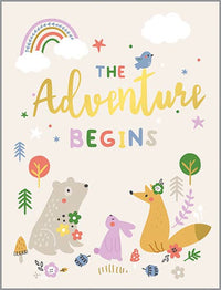 Baby Greeting Card - Adventure Begins