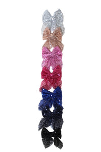 Sequin Longtail Bow