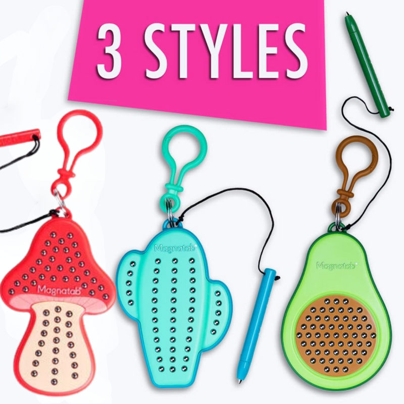 Magnatab Minis Assorted 24PC Magnet Toy - Stocking Stuffer