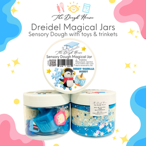 Winter Magical Dough Jar: Dreidel