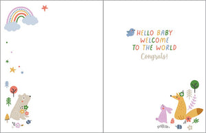 Baby Greeting Card - Adventure Begins